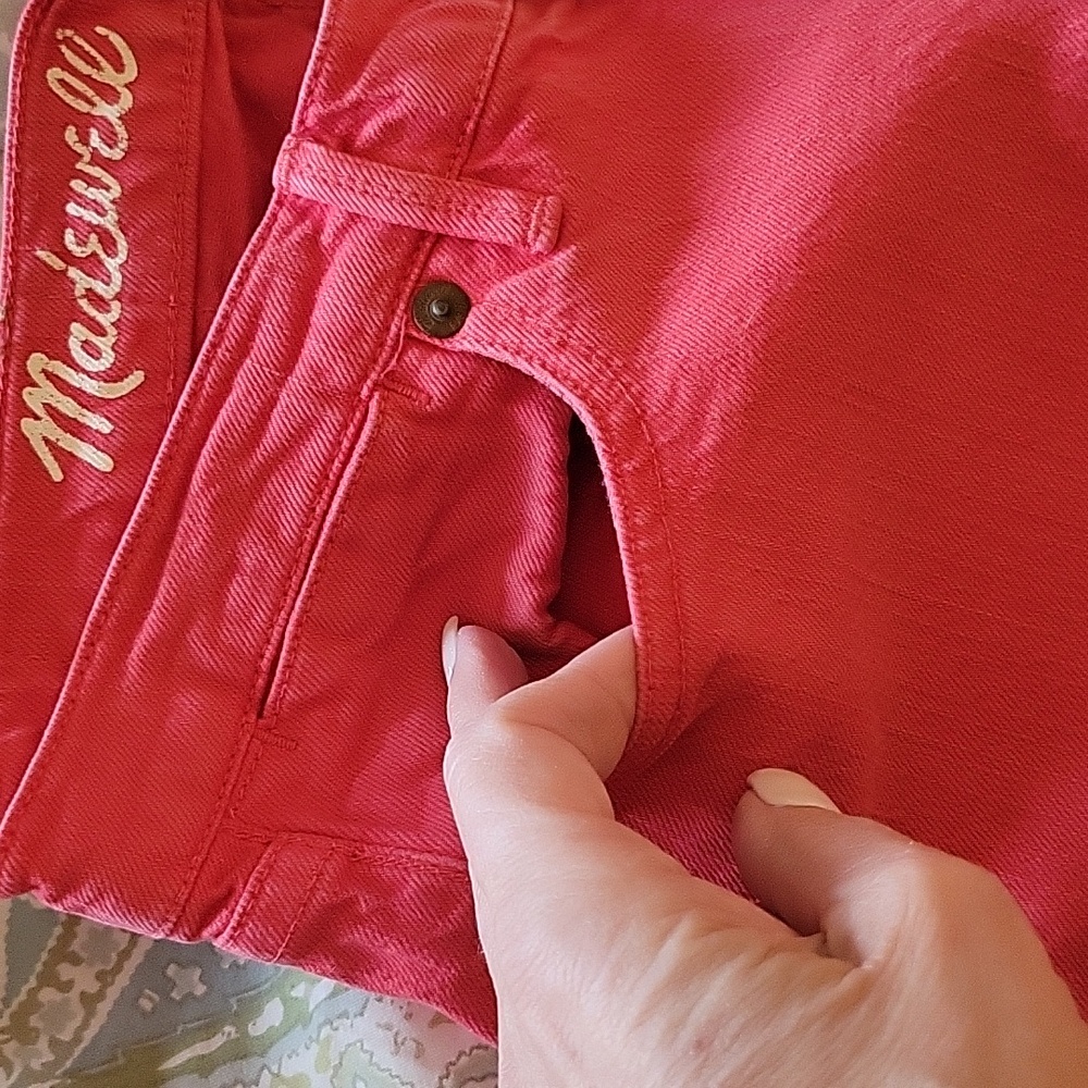 MADEWELL CORAL STRETCH SKINNY JEANS - Picture 4 of 7